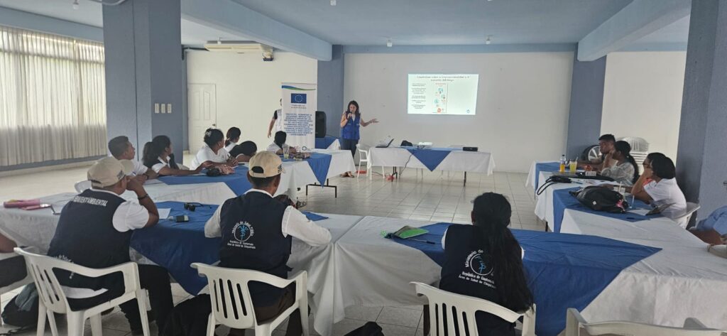 Capacitación con funcionarios del Centro de Salud de Esquipulas - Guatemala 