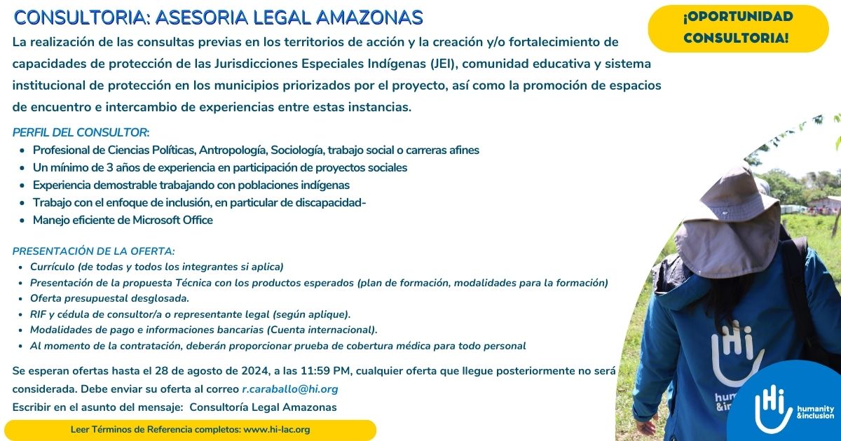 Asesoría Legal - Amazonas, Venezuela