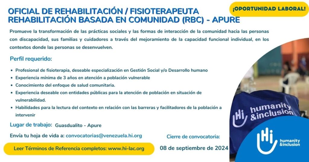 OFICIAL REHABILITACIÓN FISIOTERAPIA RBC_ APURE