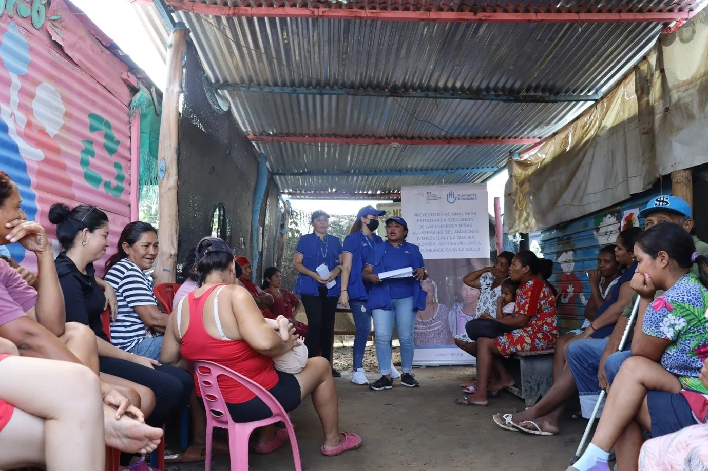 Mujeres y niñas indígenas en Venezuela y Colombia, lideresas en protección y salud comunitaria