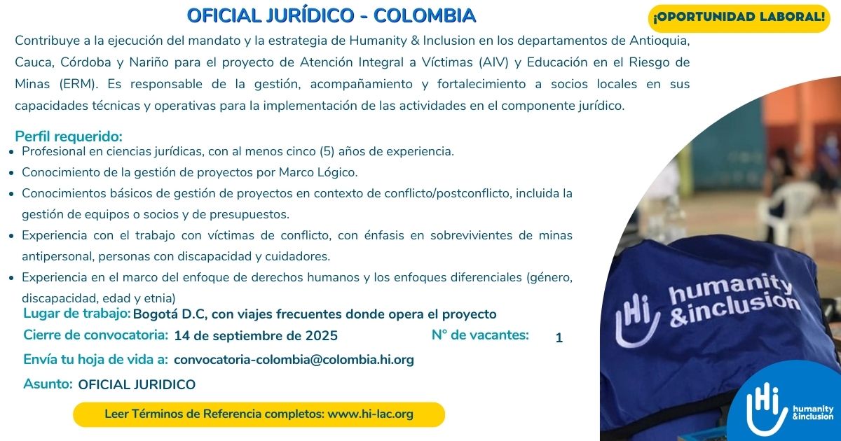 Oficial Jurídico - Colombia