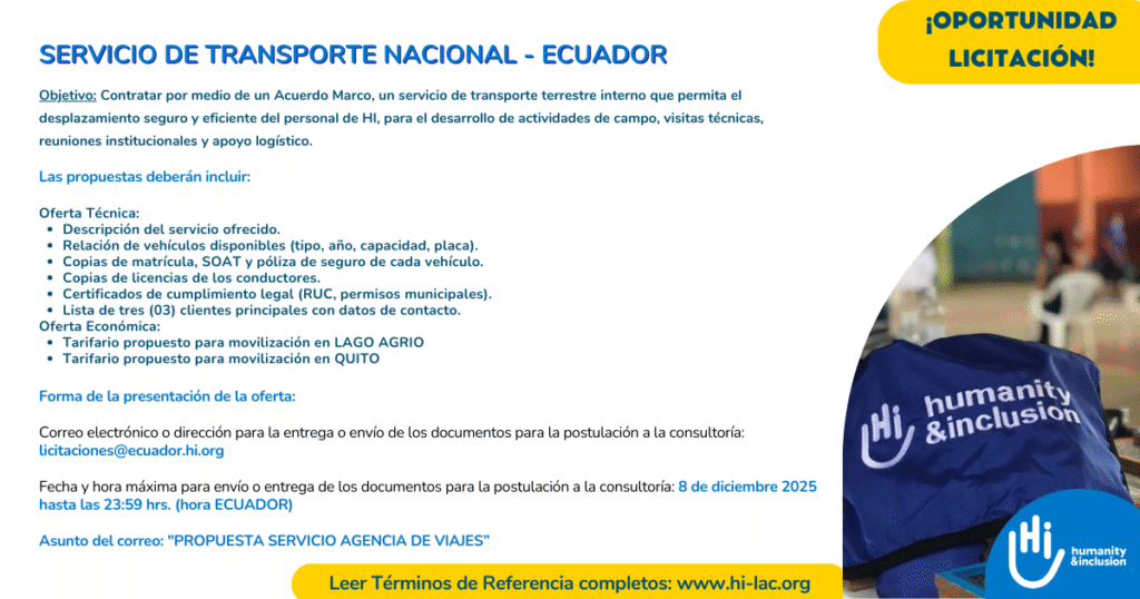 Servicio de Transporte Nacional - Ecuador