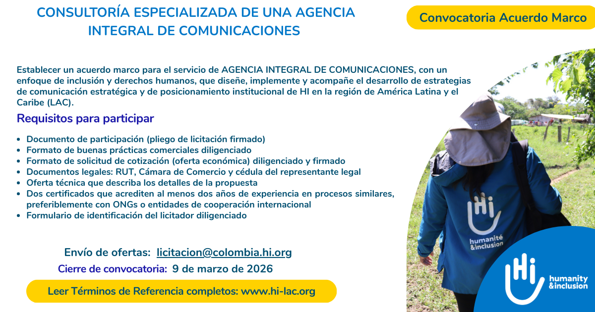 Contratar acuerdo marco de comunicaciones